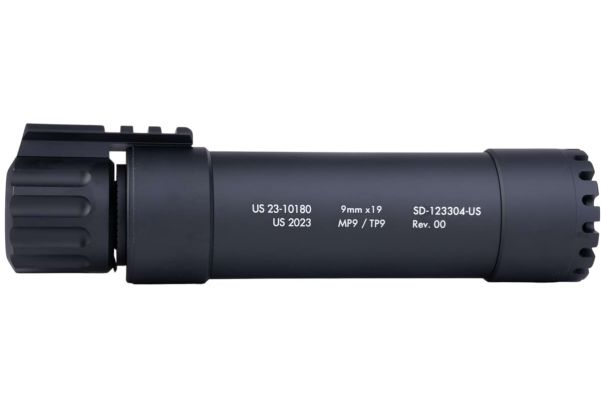 Angry Gun KWA MP9 / KSC TP9 ダミーサプレッサー - 2024 Ver. (ブラック)-AIRSOFT GOGO エアガン・サバゲー用品通販