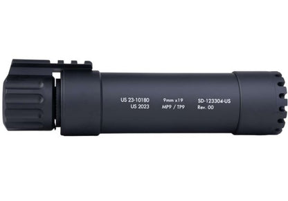 Angry Gun KWA MP9 / KSC TP9 ダミーサプレッサー - 2024 Ver. (ブラック)-AIRSOFT GOGO エアガン・サバゲー用品通販