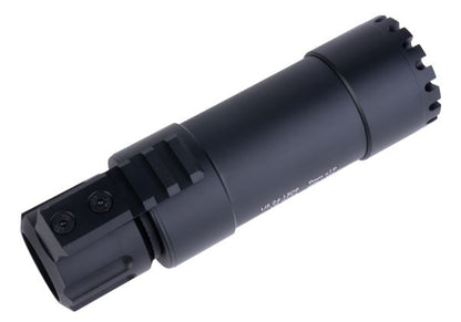 Angry Gun KWA MP9 / KSC TP9 コンパクサプレッサー ダミーVer. (ブラック)-AIRSOFT GOGO エアガン・サバゲー用品通販