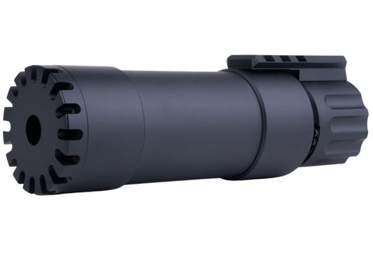 Angry Gun KWA MP9 / KSC TP9 コンパクサプレッサー ダミーVer. (ブラック)-AIRSOFT GOGO エアガン・サバゲー用品通販