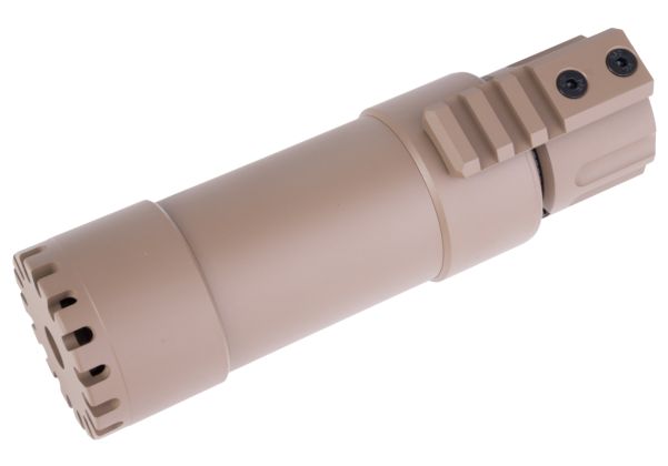 Angry Gun KWA MP9 / KSC TP9 コンパクサプレッサー ダミーVer. (FDE)-AIRSOFT GOGO エアガン・サバゲー用品通販