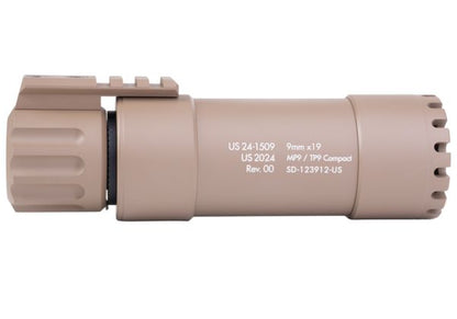 Angry Gun KWA MP9 / KSC TP9 コンパクサプレッサー ダミーVer. (FDE)-AIRSOFT GOGO エアガン・サバゲー用品通販