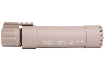 Angry Gun KWA MP9 / KSC TP9 トレーサー - 2024 Ver. (FDE w/ AG トレーサーシステム - フレイムエフェクト)-AIRSOFT GOGO エアガン・サバゲー用品通販