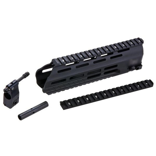 ANGRY GUN L85A3 M-LOK コンバージョンキット - ICS AEG バージョン - ブラック-AIRSOFT GOGO エアガン・サバゲー用品通販