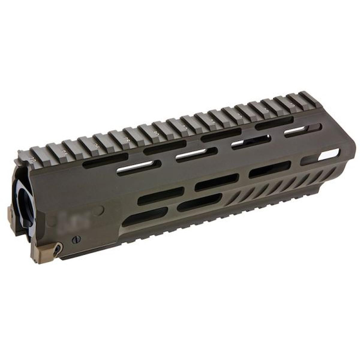 ANGRY GUN L85A3 M-LOK コンバージョンキット - ICS AEG バージョン - セラコート OD グリーン-AIRSOFT GOGO エアガン・サバゲー用品通販