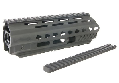 Angry Gun L85A3コンバージョンキット（G&G AEGバージョン用）（レイルシステム、トップレイル、ガスブロック、ガスピストン付き）-ブラック-AIRSOFT GOGO エアガン・サバゲー用品通販