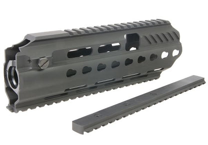 Angry Gun L85A3コンバージョンキット（G&G AEGバージョン用）（レイルシステム、トップレイル、ガスブロック、ガスピストン付き）-ブラック-AIRSOFT GOGO エアガン・サバゲー用品通販