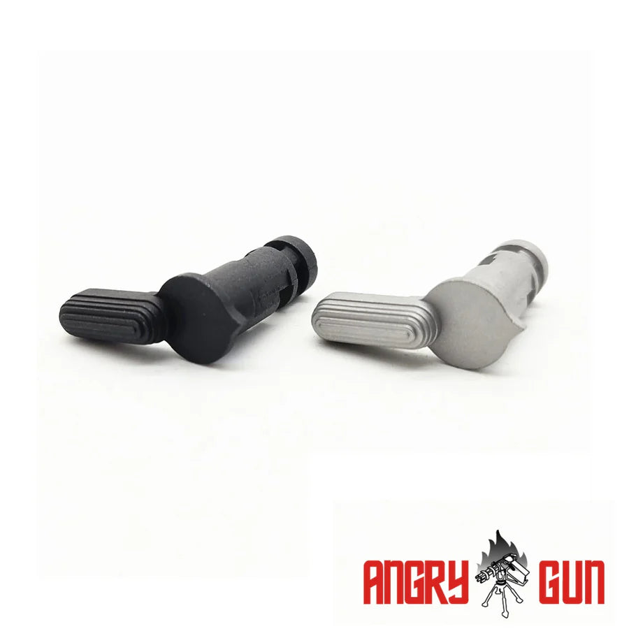 Angry Gun マルイ MWS M4用 ステンレススチールセレクターー- 銀(ぎん)-AIRSOFT GOGO エアガン・サバゲー用品通販