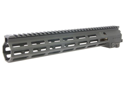 Angry Gun MK16 ハンドガード Gen 2 (Mlok 13.5インチ、Sopmod Block III、アルミニウム / アルミ) - ブラック-AIRSOFT GOGO エアガン・サバゲー用品通販