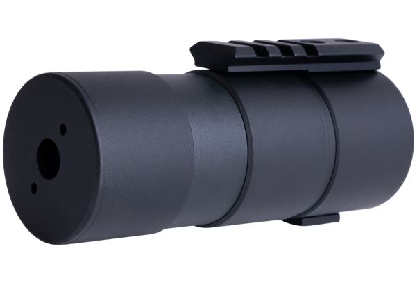 Angry Gun MP9 ミニサプレッサー - ダミーバージョン (ブラック)-AIRSOFT GOGO エアガン・サバゲー用品通販