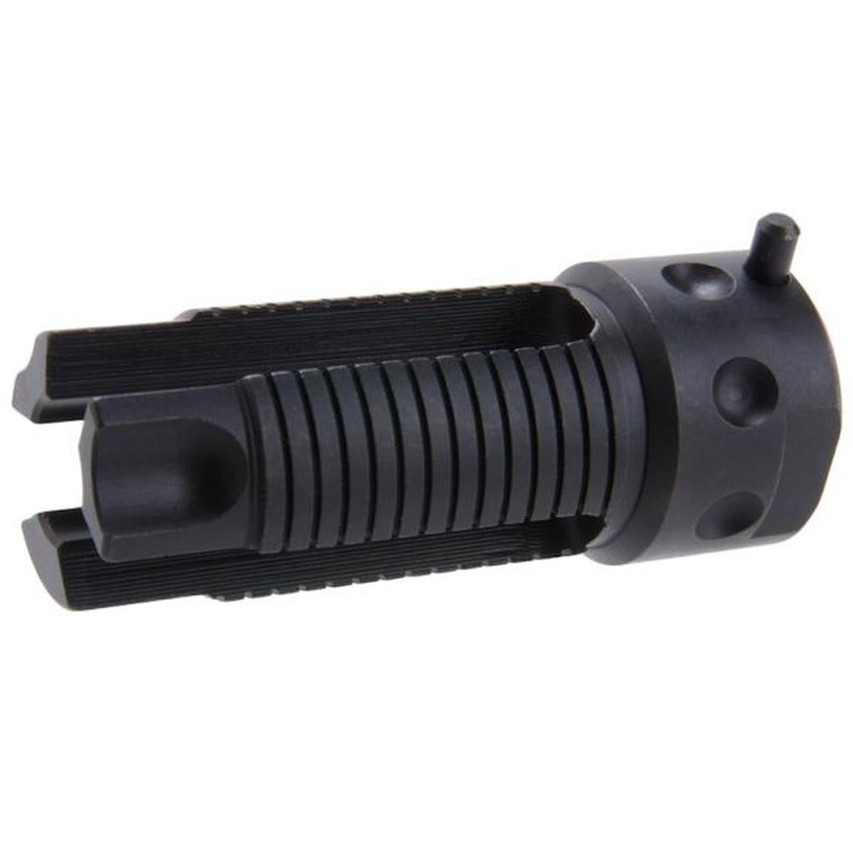 ANGRY GUN QDC 3プロング フラッシュ ハイダー (14MM CCW、BK)-AIRSOFT GOGO エアガン・サバゲー用品通販