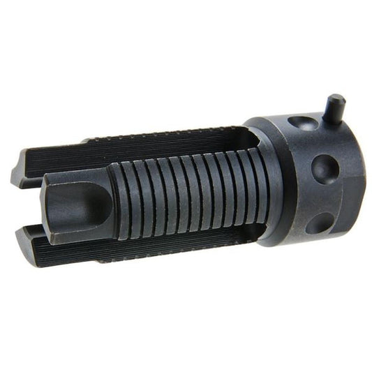 ANGRY GUN QDC 3プロング フラッシュ ハイダー (14MM CW、BK)-AIRSOFT GOGO エアガン・サバゲー用品通販