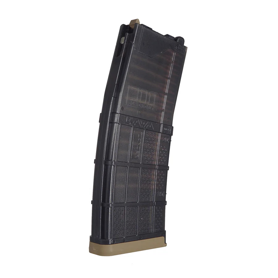 Angry Gun ランサー L5AWM V2 マルイ MWS M4 用半半透明ガスマガジン - 300BLKOUT トランスルーセントスモーク-AIRSOFT GOGO エアガン・サバゲー用品通販