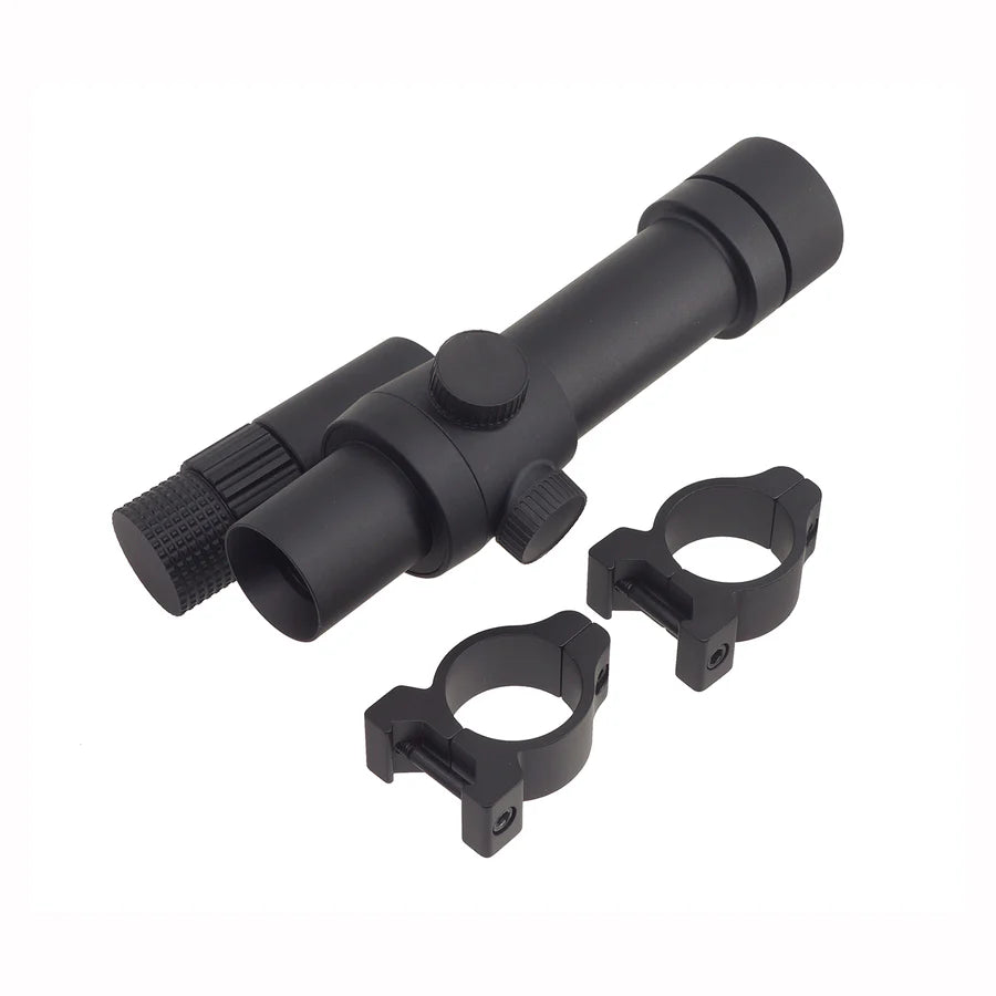 Angry Gun レトロ AG-2000 赤ドットサイト - ブラック-AIRSOFT GOGO エアガン・サバゲー用品通販