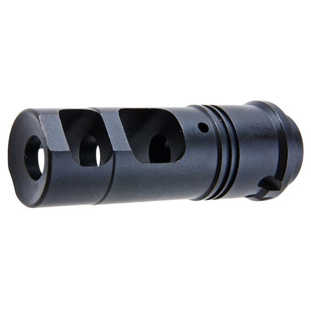 ANGRY GUN SOCOM556 ミニダミーサイレンサー フラッシュハイダー付き (14MM CCW、BK)-AIRSOFT GOGO エアガン・サバゲー用品通販