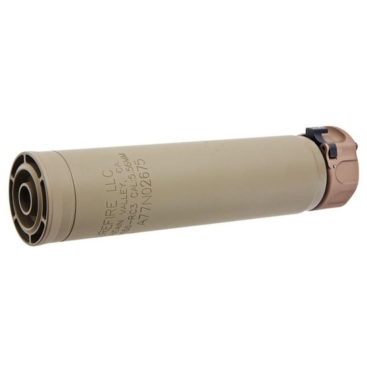 ANGRY GUN SOCOM556 RC3 ダミーサイレンサー、ACETECH ブラスターモジュール & フラッシュハイダー付き (14MM CCW、FDE)-AIRSOFT GOGO エアガン・サバゲー用品通販