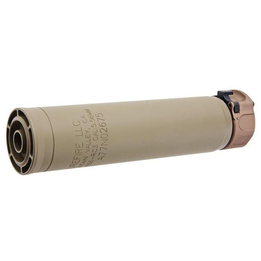 ANGRY GUN SOCOM556 RC3 ダミーサイレンサー、ACETECH ブラスターモジュール & フラッシュハイダー付き (14MM CCW、FDE)-AIRSOFT GOGO エアガン・サバゲー用品通販