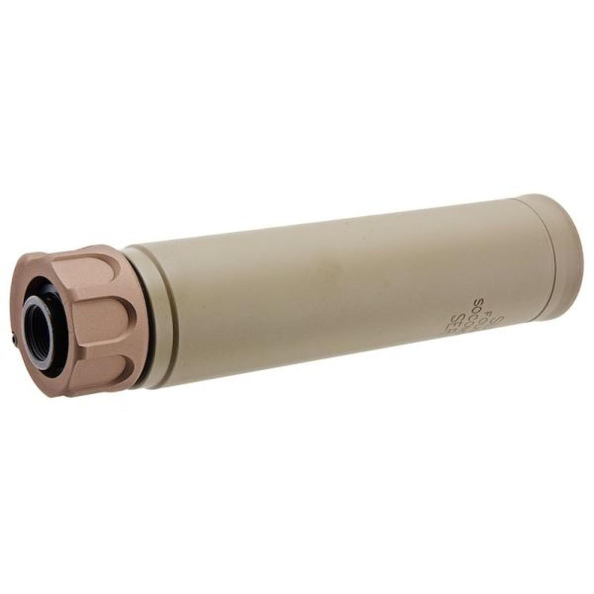 ANGRY GUN SOCOM556 RC3 ダミーサイレンサー フラッシュハイダー付き (14MM CCW、FDE)-AIRSOFT GOGO エアガン・サバゲー用品通販
