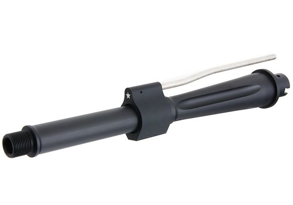 Angry Gun Tokyo Marui MWS GBBR エアソフトガン アウターバレルセット (BC* スタイル 9 インチ、14mm CCW)-AIRSOFT GOGO エアガン・サバゲー用品通販