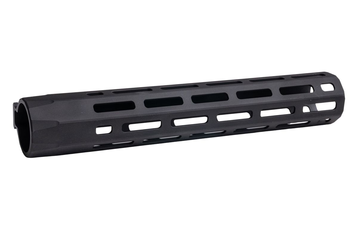 Angry Gun URX 6 M-Lokレイル AEG / MWS / NGRS / GBB / PTWエアソフトライフル用 - (10.5インチ、ブラック)-AIRSOFT GOGO エアガン・サバゲー用品通販