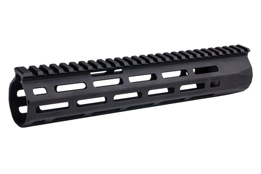 Angry Gun URX 6 M-Lokレイル AEG / MWS / NGRS / GBB / PTWエアソフトライフル用 - (10.5インチ、ブラック)-AIRSOFT GOGO エアガン・サバゲー用品通販
