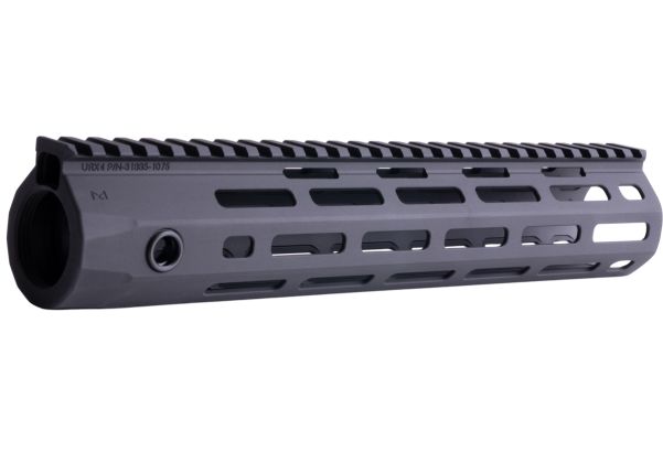 Angry Gun URX4 M-Lokハンドガード AEG / MWS / GBB / PTWエアソフトライフル用 - (10.75インチ、AGバージョン、ブラック)-AIRSOFT GOGO エアガン・サバゲー用品通販