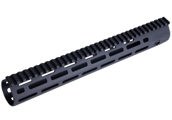 Angry Gun URX4 M-Lokハンドガード AEG / MWS / GBB / PTWエアソフトライフル用 - (13インチ、AGバージョン、ブラック)-AIRSOFT GOGO エアガン・サバゲー用品通販