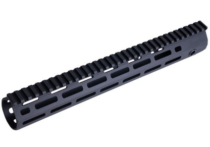 Angry Gun URX4 M-Lokハンドガード AEG / MWS / GBB / PTWエアソフトライフル用 - (13インチ、AGバージョン、ブラック)-AIRSOFT GOGO エアガン・サバゲー用品通販
