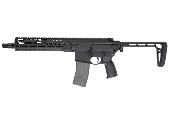 APFG MCX Spear LTスタイル SBR 11.5インチ GBB エアソフトライフル - ブラック-AIRSOFT GOGO エアガン・サバゲー用品通販