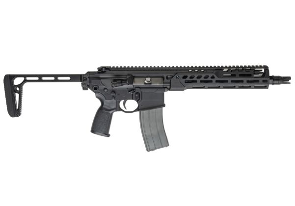 APFG MCX Spear LTスタイル SBR 11.5インチ GBB エアソフトライフル - ブラック-AIRSOFT GOGO エアガン・サバゲー用品通販