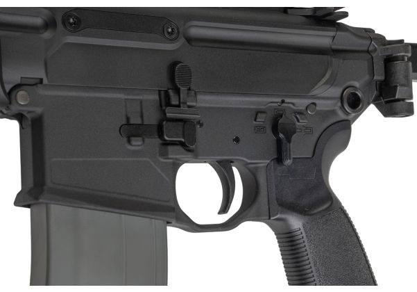 APFG MCX Spear LTスタイル SBR 11.5インチ GBB エアソフトライフル - ブラック-AIRSOFT GOGO エアガン・サバゲー用品通販