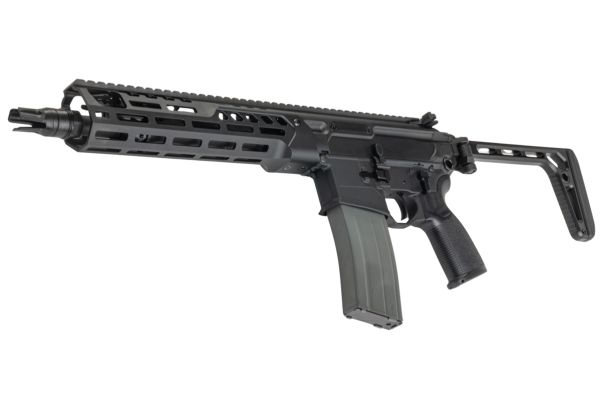 APFG MCX Spear LTスタイル SBR 11.5インチ GBB エアソフトライフル - ブラック-AIRSOFT GOGO エアガン・サバゲー用品通販