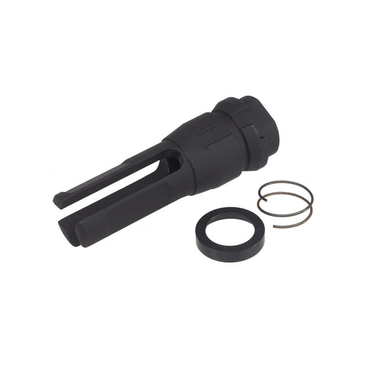 APS 3 プロング フラッシュハイダー 14mm用 ( APS-N1 )-AIRSOFT GOGO エアガン・サバゲー用品通販