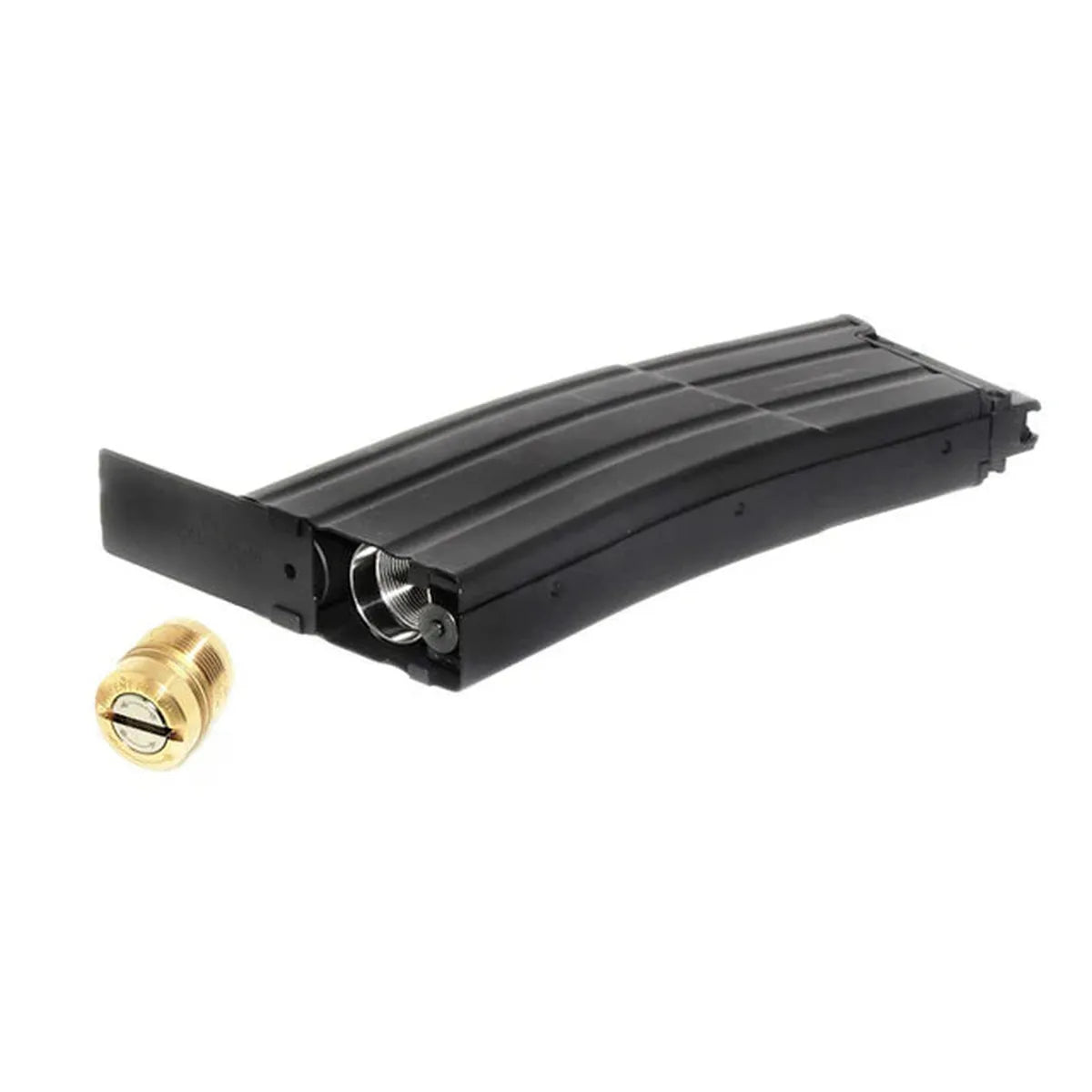APS 30 ラウンド CO2 マガジン GBox M4 GBB 用 (APS-X001) - ブラック-AIRSOFT GOGO エアガン・サバゲー用品通販
