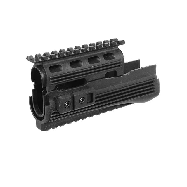 APS 74スタイル タクティカルハンドガード (APS-EE019)-ブラック-AIRSOFT GOGO エアガン・サバゲー用品通販