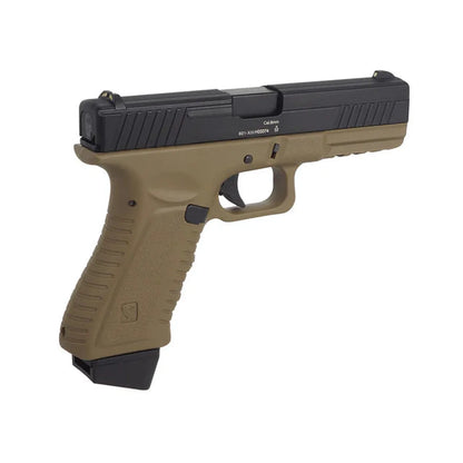 APS アクション コンバット ピストル CO2 GBB エアソフト (ACP601) - ダークアース-AIRSOFT GOGO エアガン・サバゲー用品通販