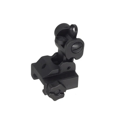 APS バトルフォールディングリアサイト 20mmレール用 (GG031)-AIRSOFT GOGO エアガン・サバゲー用品通販