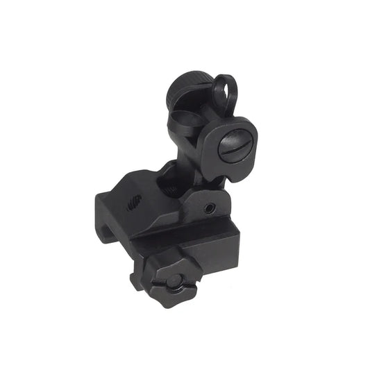 APS バトルフォールディングリアサイト 20mmレール用 (GG031)-AIRSOFT GOGO エアガン・サバゲー用品通販