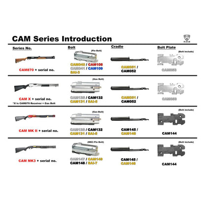 APS CAM870 エアソフト MKI 用コンプリートボルト (CAM041)-AIRSOFT GOGO エアガン・サバゲー用品通販