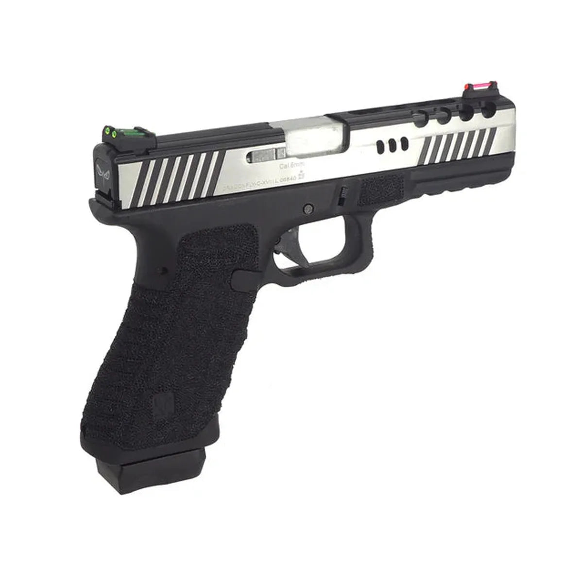 APS ドラゴンフライ デュアルパワーピストル (CO2 マガジン付き) GBB エアソフト (ドラゴンフライ-C) - ブラック-AIRSOFT GOGO エアガン・サバゲー用品通販