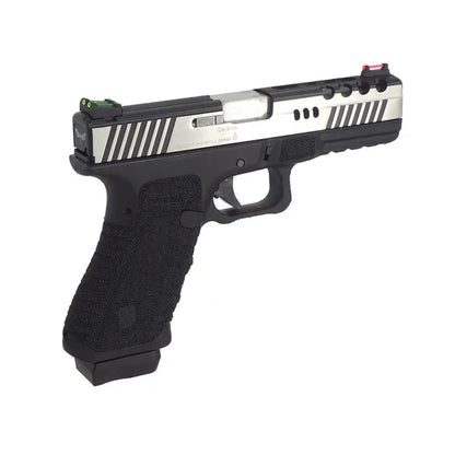 APS ドラゴンフライ デュアルパワーピストル (CO2 マガジン付き) GBB エアソフト (ドラゴンフライ-C) - ブラック-AIRSOFT GOGO エアガン・サバゲー用品通販