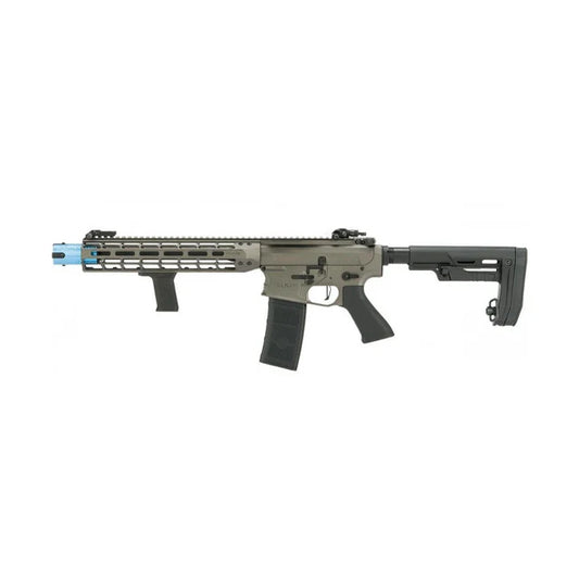 APS Falkor Defense Blitz Ambi SBR グレー、Edge II (機械の)メカボックス付き (FD-BG-E2)-AIRSOFT GOGO エアガン・サバゲー用品通販