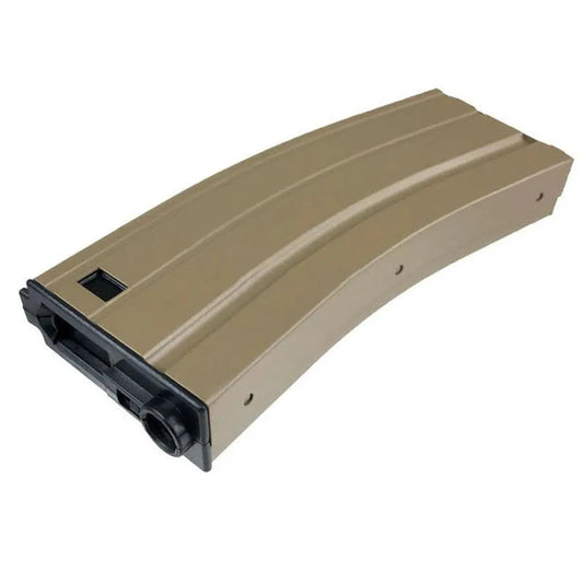 APS ハイキャップ 300 ラウンドマガジン M4 AEG 用 (APS-AER001) - タン-AIRSOFT GOGO エアガン・サバゲー用品通販