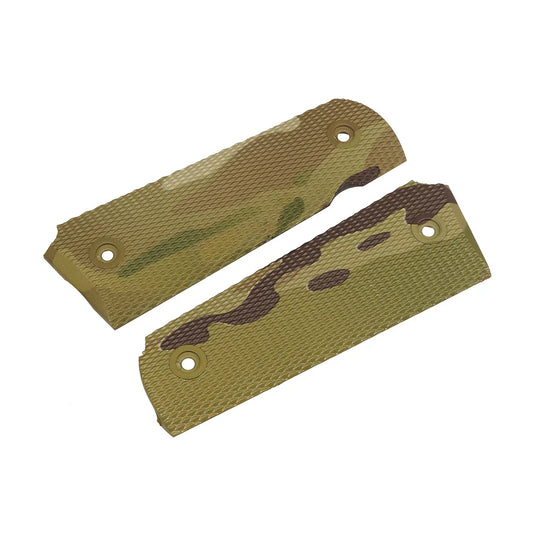APS M1911 グリップパッド（Gladiator Marcux および Crxius GBB 用）- マルチカム-AIRSOFT GOGO エアガン・サバゲー用品通販