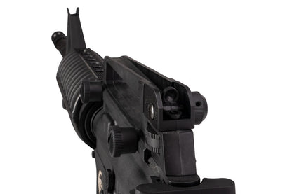 APS M4A1 AEG エアソフト ライフル (EDGE II (機械の)メカボックス、MICRO FET 使用) - ブラック (4.5MMBBS)-AIRSOFT GOGO エアガン・サバゲー用品通販