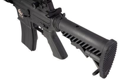 APS M4A1 AEG エアソフト ライフル (EDGE II (機械の)メカボックス、MICRO FET 使用) - ブラック (4.5MMBBS)-AIRSOFT GOGO エアガン・サバゲー用品通販