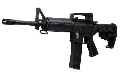 APS M4A1 AEG エアソフト ライフル (EDGE II (機械の)メカボックス、MICRO FET 使用) - ブラック (4.5MMBBS)-AIRSOFT GOGO エアガン・サバゲー用品通販