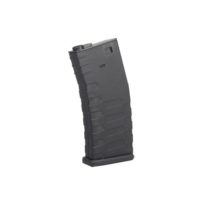 APS ミッドキャップ 120 ラウンド U-Mag マガジン M4 AEG 用 (APS-AER150) - ブラック-AIRSOFT GOGO エアガン・サバゲー用品通販
