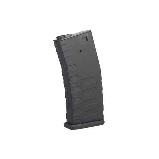 APS ミッドキャップ 120 ラウンド U-Mag マガジン M4 AEG 用 (APS-AER150) - ブラック-AIRSOFT GOGO エアガン・サバゲー用品通販