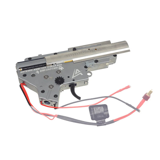 APS No.2 Artemis Complete Ambi (機械の)メカボックス、APS M4 AEG 用 E-Shooter ETU 付き ( Artemis-Ambi )-AIRSOFT GOGO エアガン・サバゲー用品通販
